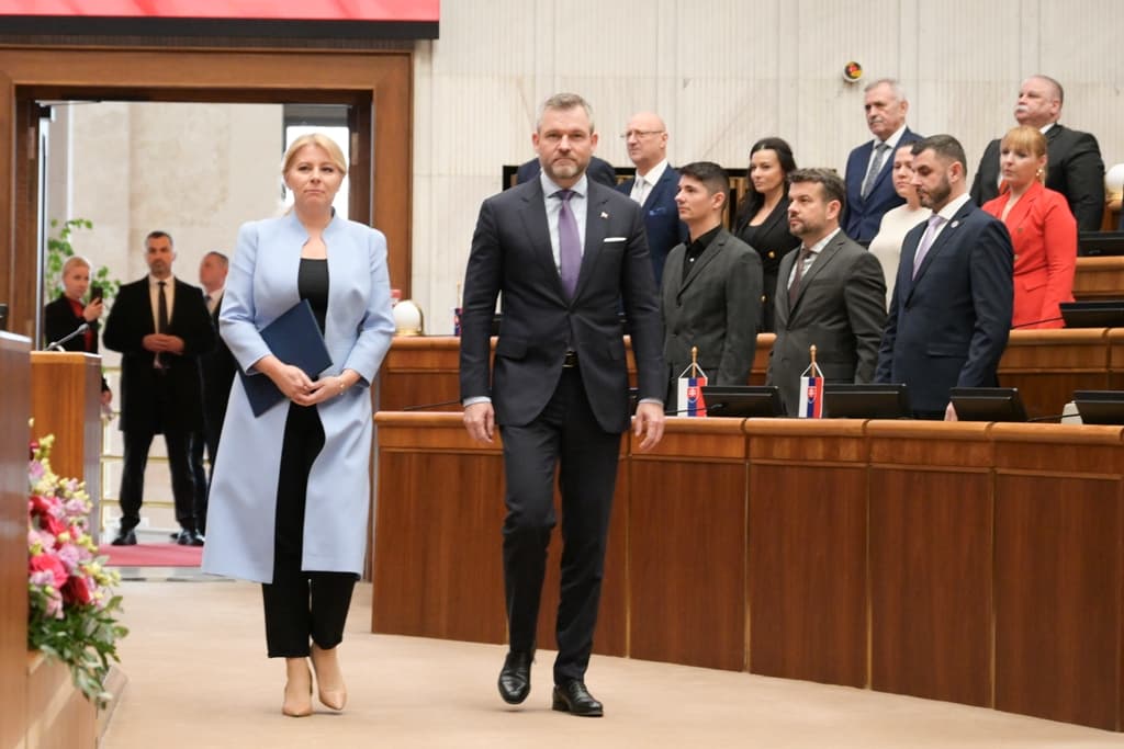 Pellegrini politikai véleményről, az ellenzék konkrét érvekről beszélt Čaputová parlamenti felszólalása kapcsán