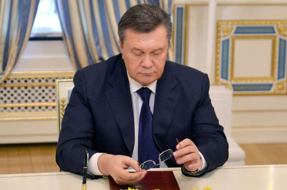 Vádat emeltek Viktor Janukovics volt ukrán elnök ellen