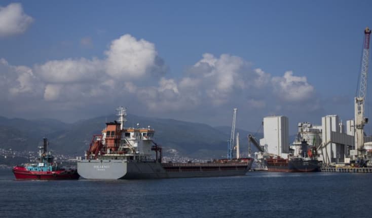 Ukrajna 15 millió tonna rakományt exportált a fekete-tengeri folyosón keresztül