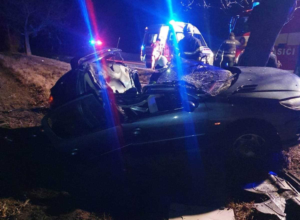TRAGIKUS BALESET: Fának csapódott egy Peugeot, meghalt a fiatal sofőr Nyékvárkony mellett!