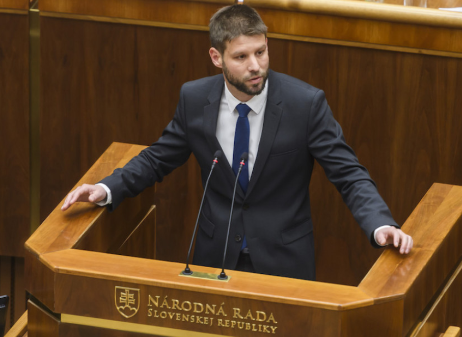 Šimečka: Olyan államfőre van szükség, aki képes ellentmondani ennek a kormánynak