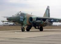 Lezuhant egy Szu-25UB típusú orosz csatagép