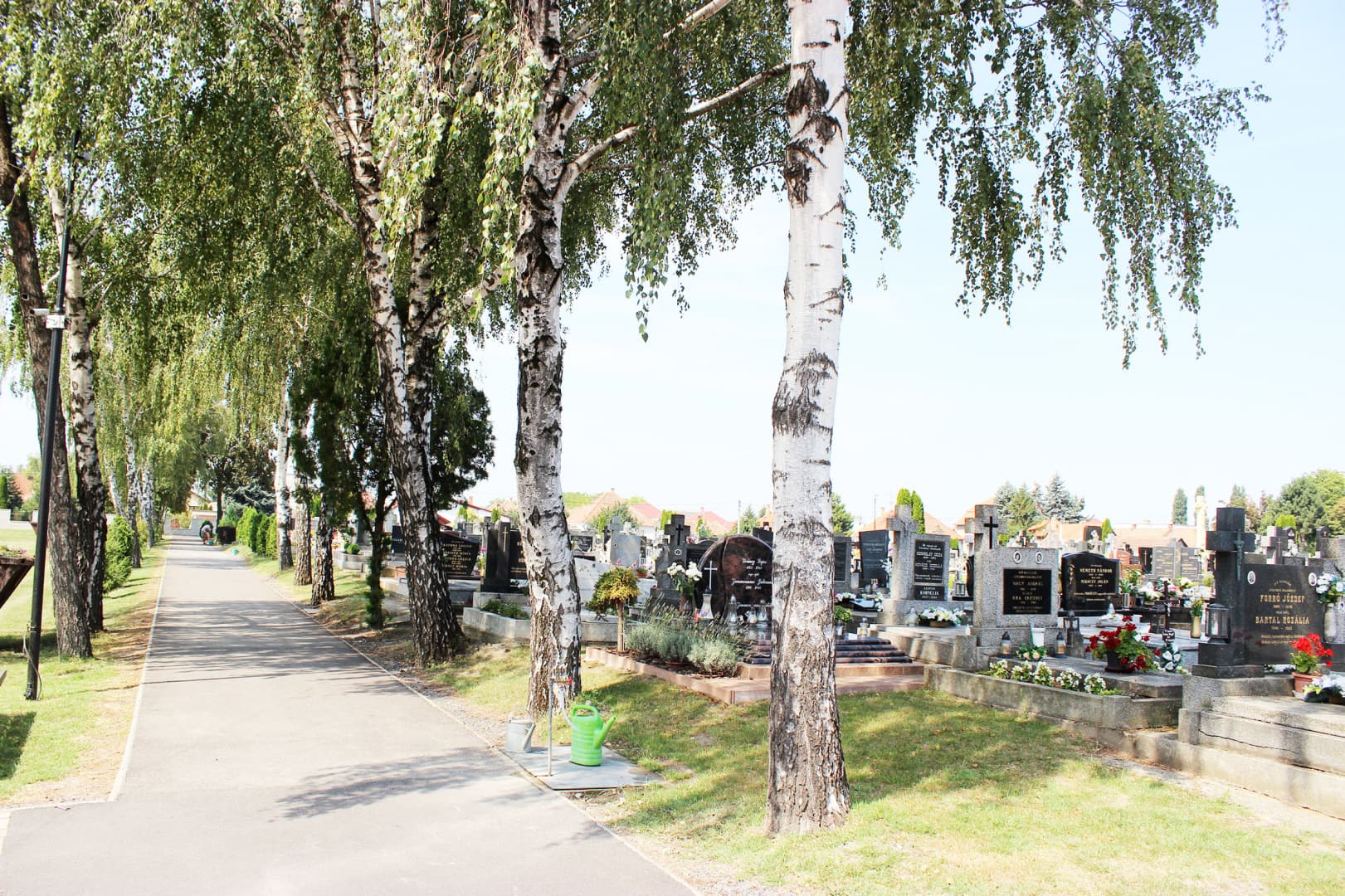 Dekoratív temetőjük van a nyárasdiaknak