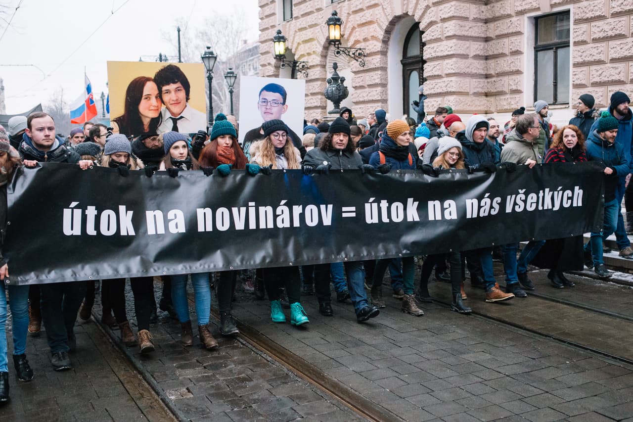 Nagyszabású tüntetésekre készülnek Ján Kuciak és Martina Kušnírová meggyilkolásának évfordulóján