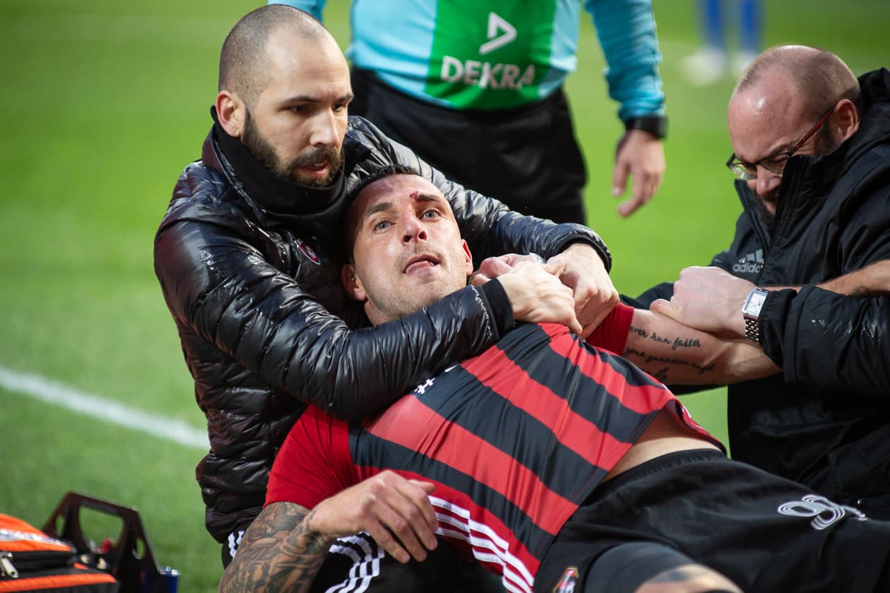 A DAC-Spartak mérkőzés hajrájában megsérülő nagyszombati játékos meg akarta verni a csapattársait