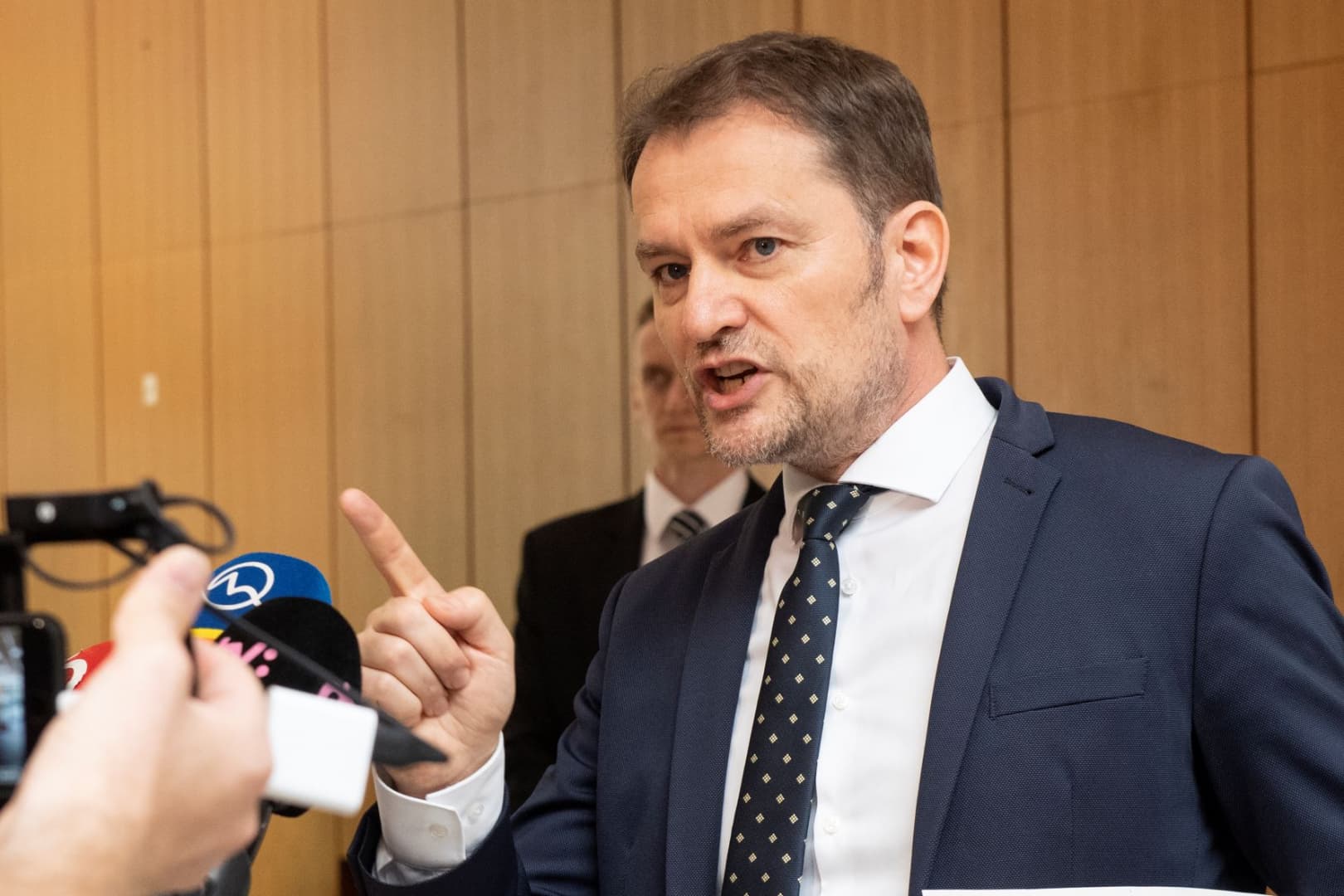 Matovič: Sulík hazudik és hazaáruló – elemében volt a pénzügyminiszter a kormány ülése előtt