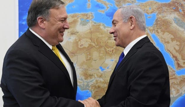 Pompeo az együttműködés töretlen folytatását ígérte Netanjahunak