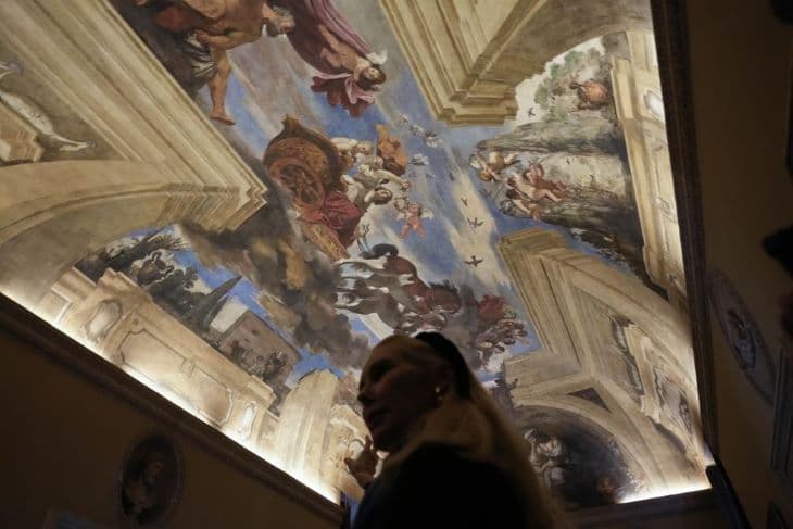 Nem sikerült elárverezni a Caravaggio-freskóval díszített római villát