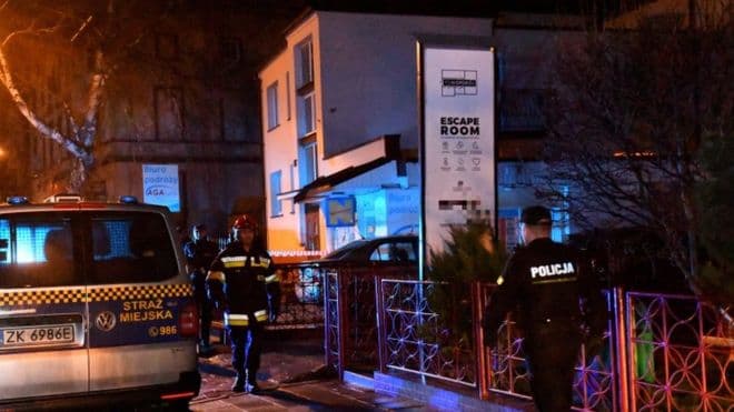 Tűz ütött ki egy lengyel szabadulószobában - öt kamaszlány meghalt!