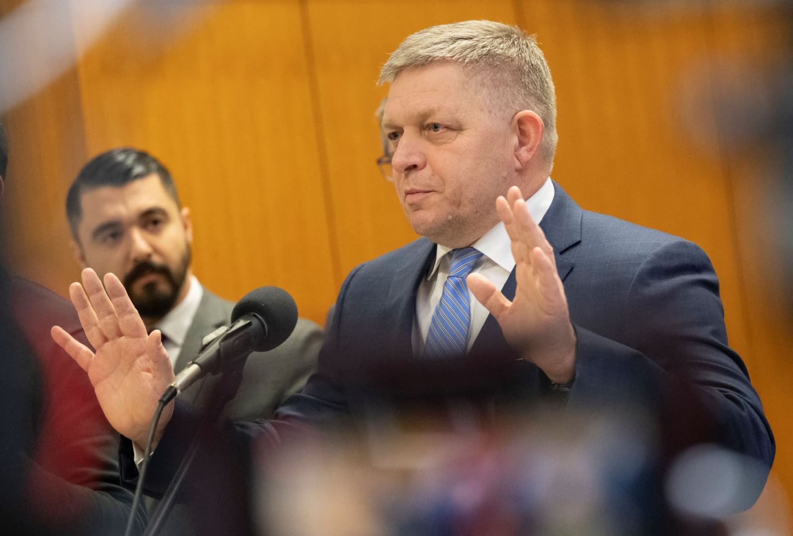 Fico az ukrán kormányfővel tárgyal Ungváron, konstruktív hozzáállásra számítanak tőle