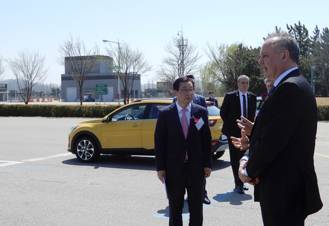 Kiska a Hyundai-Kia vezetőségével találkozott
