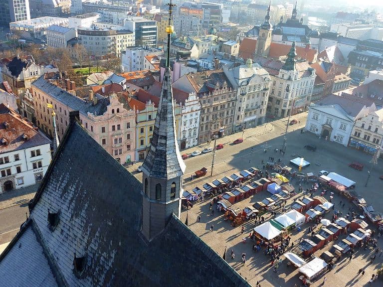 Nagy felbontású háromdimenziós városkép készül Plzeňről
