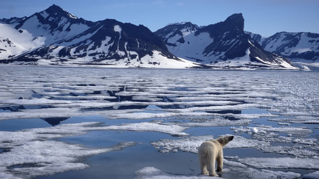 Rekordsebességgel melegszik az Északi-sarkvidék