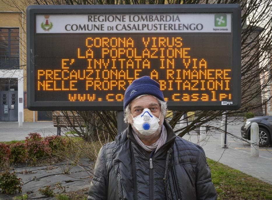 Koronavírus: Rémisztő fotók a reggel lezárt olasz tartományból