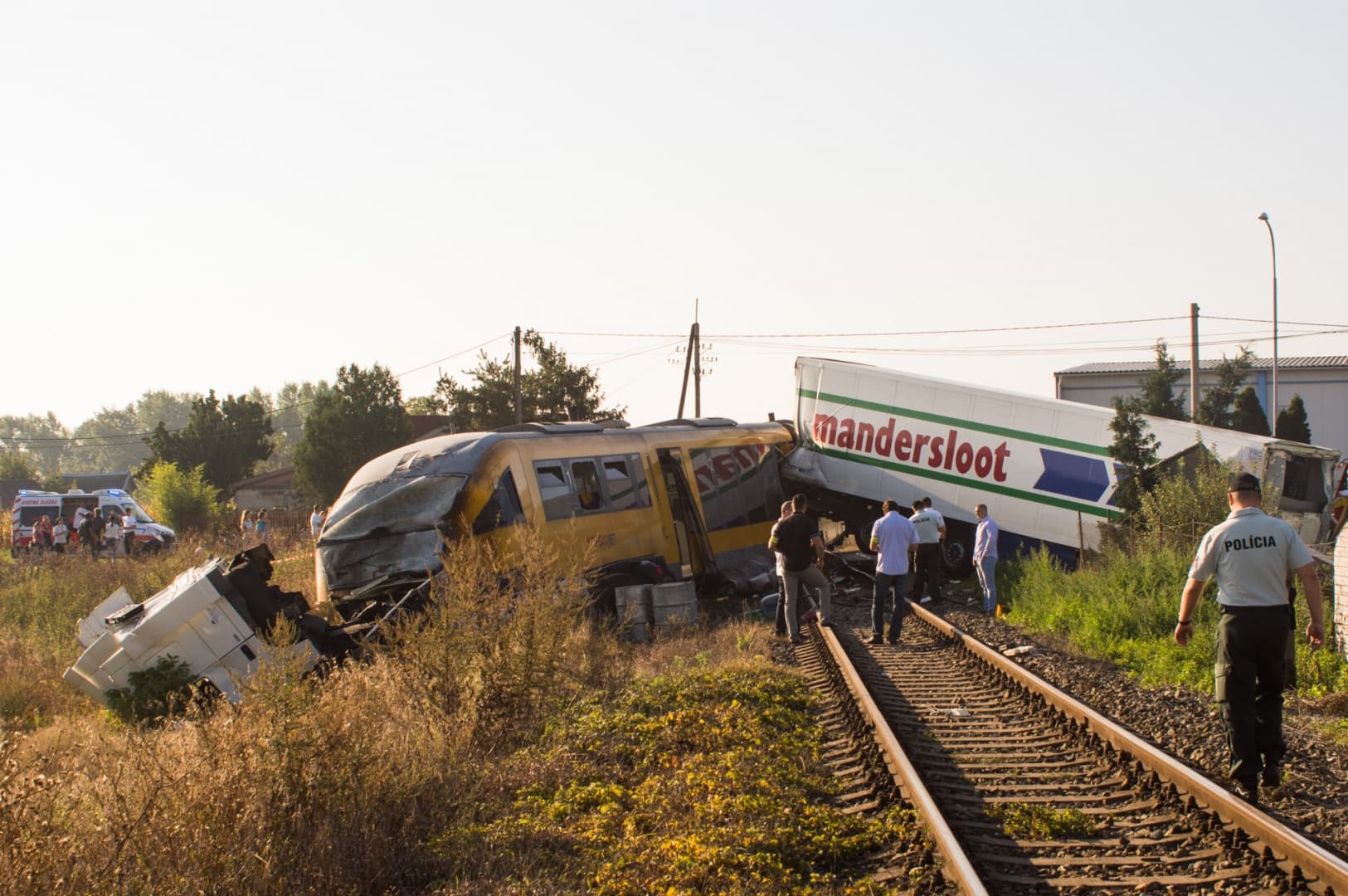 Meghalt a kamionnal ütköző RegioJet-szerelvény mozdonyvezetője
