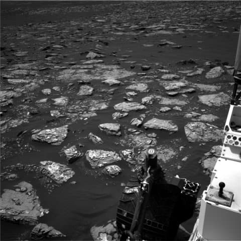 A Curiosity közeli képet küldött a Marsról