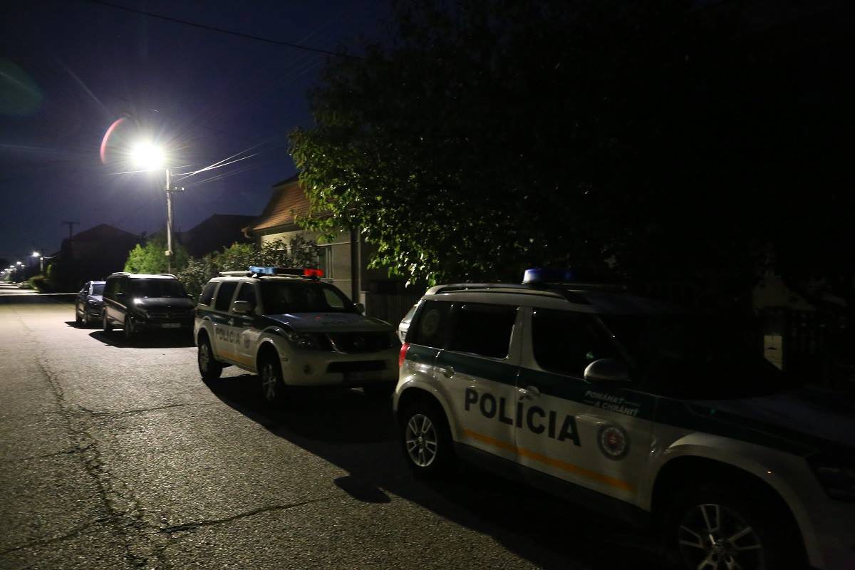 Kuciak-gyilkosság: Véget ért a rendőri bevetés Gútán