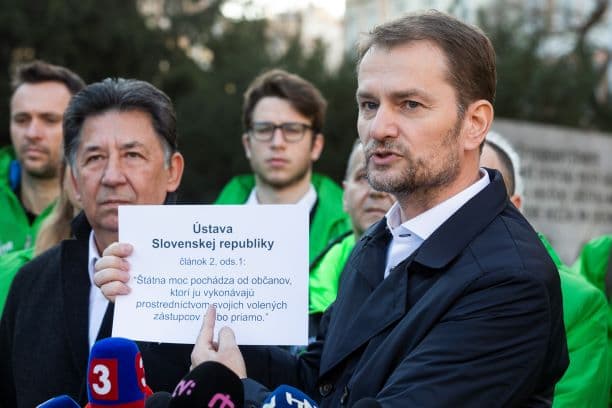 Matovič: Ha csak egy negyvenes Kotleba-szavazó jön el, ő fog dönteni