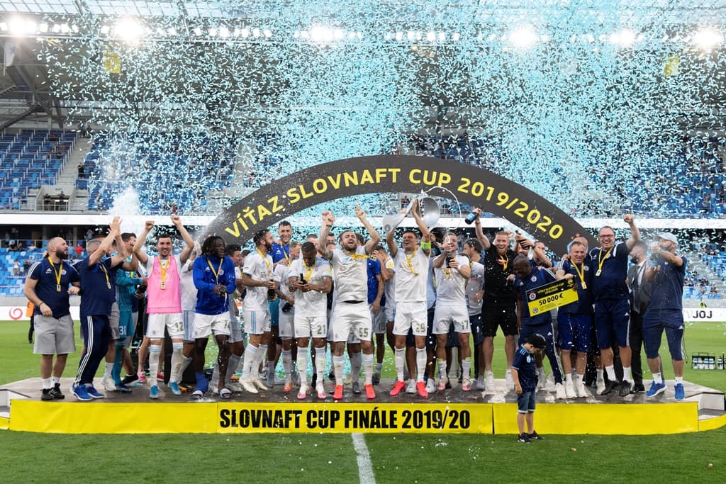Slovnaft Cup, döntő: A bajnokság után a szlovák kupát is megnyerte a Slovan