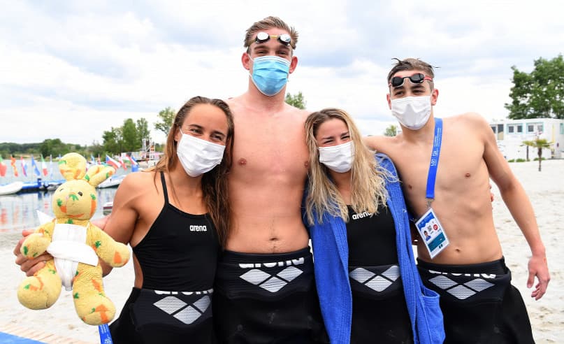 Vizes vb 2022: Magyar ezüstérem a nyíltvízi úszók csapatversenyében