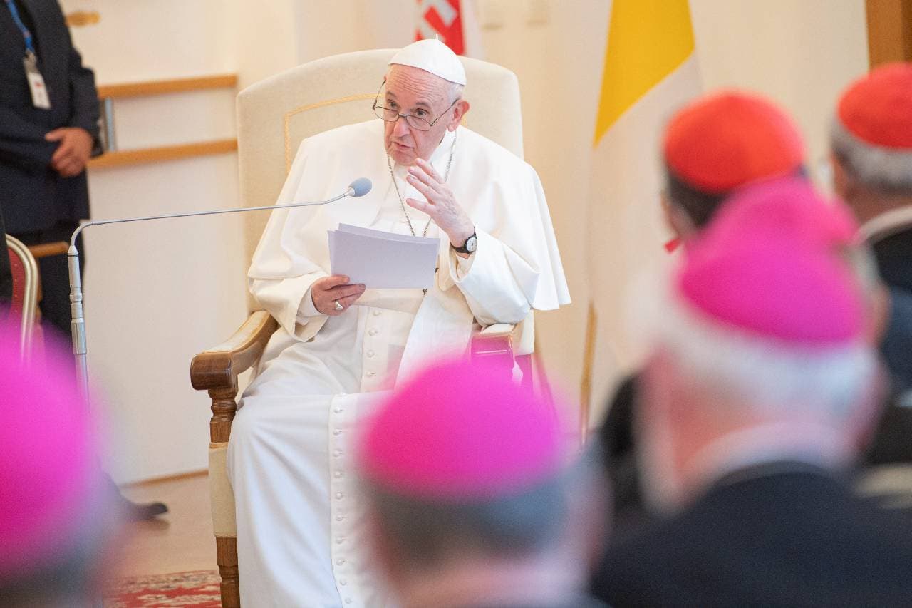 Ferenc pápa beszédében útja folytatására buzdította az Egyházak Ökumenikus Tanácsát