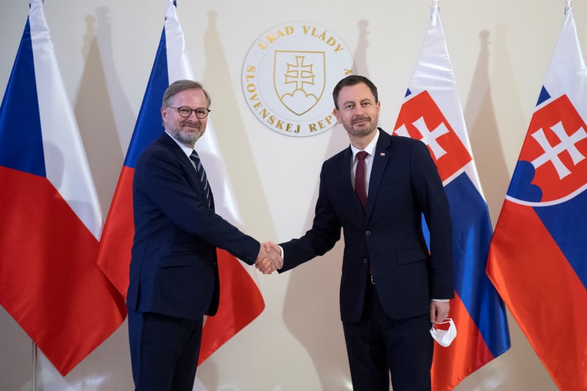 A Szlovákia és Csehország közötti baráti kapcsolatok megerősítése – ez az egyik legfőbb célja a szlovák és a cseh kormányfőnek is