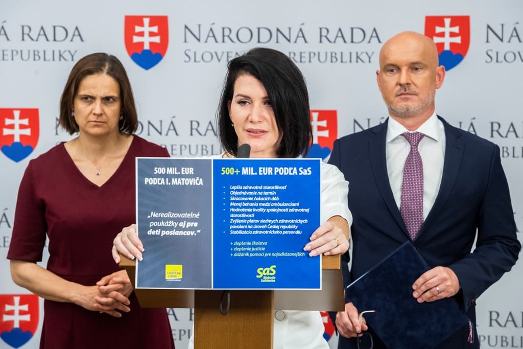 Matovič támadásai miatt az SaS megint mellőzi a koalíciós üléseket