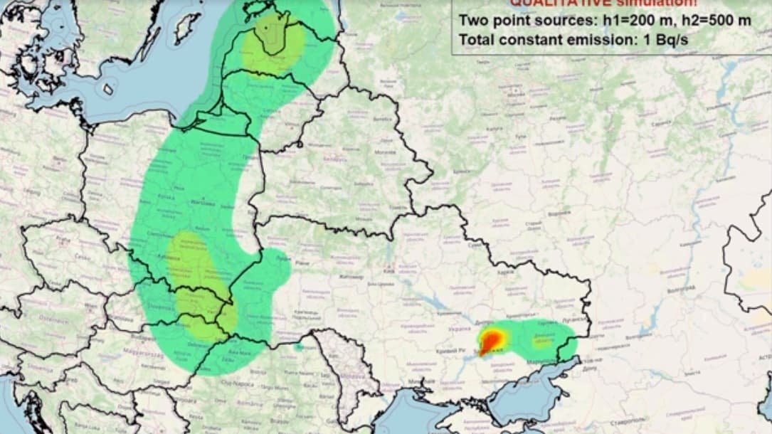 Ha katasztrófa sújtaná a zaporizzsjai erőművet, Szlovákia kétharmadát is beborítaná a radioaktív felhő (Videó)