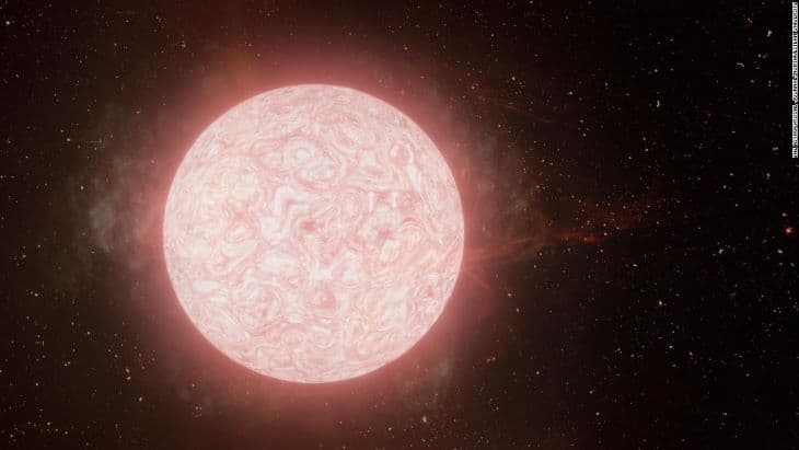 Először figyelték meg valós időben egy vörös szuperóriás robbanással végződő haláltusáját csillagászok (VIDEÓ)