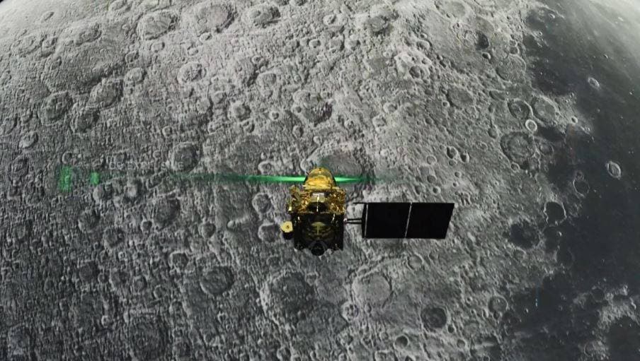 NASA: Kemény landolást hajtott végre a Holdon a Csandraján-2