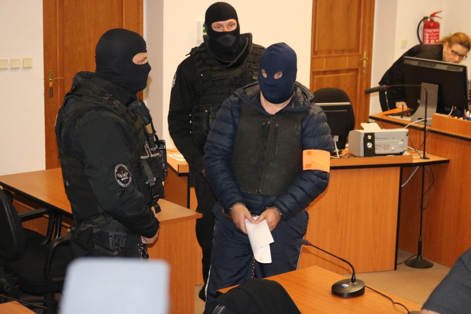 Maszkban vezették a bíróság elé a Kuciak-gyilkosság egyik gyanúsítottját