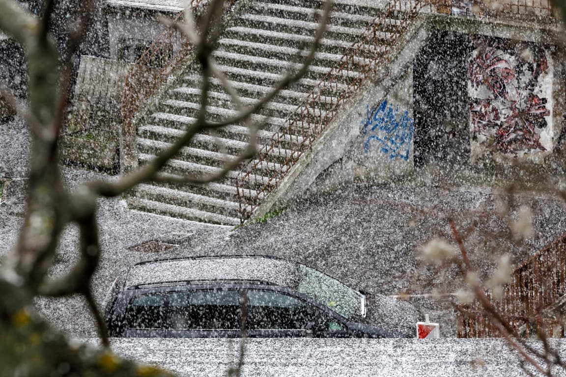 Megőrült az időjárás a Csallóközben és Pozsonyban (FOTÓK, VIDEÓK)