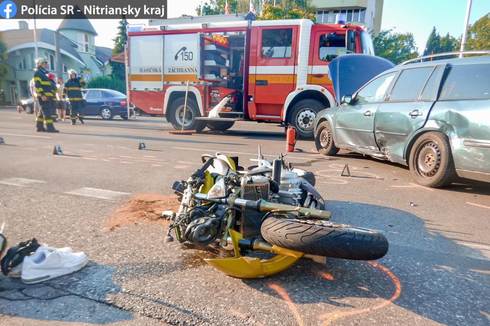 Tragikus baleset Komáromban: 37 éves motoros életébe került, hogy nem adott előnyt a Ford sofőrje