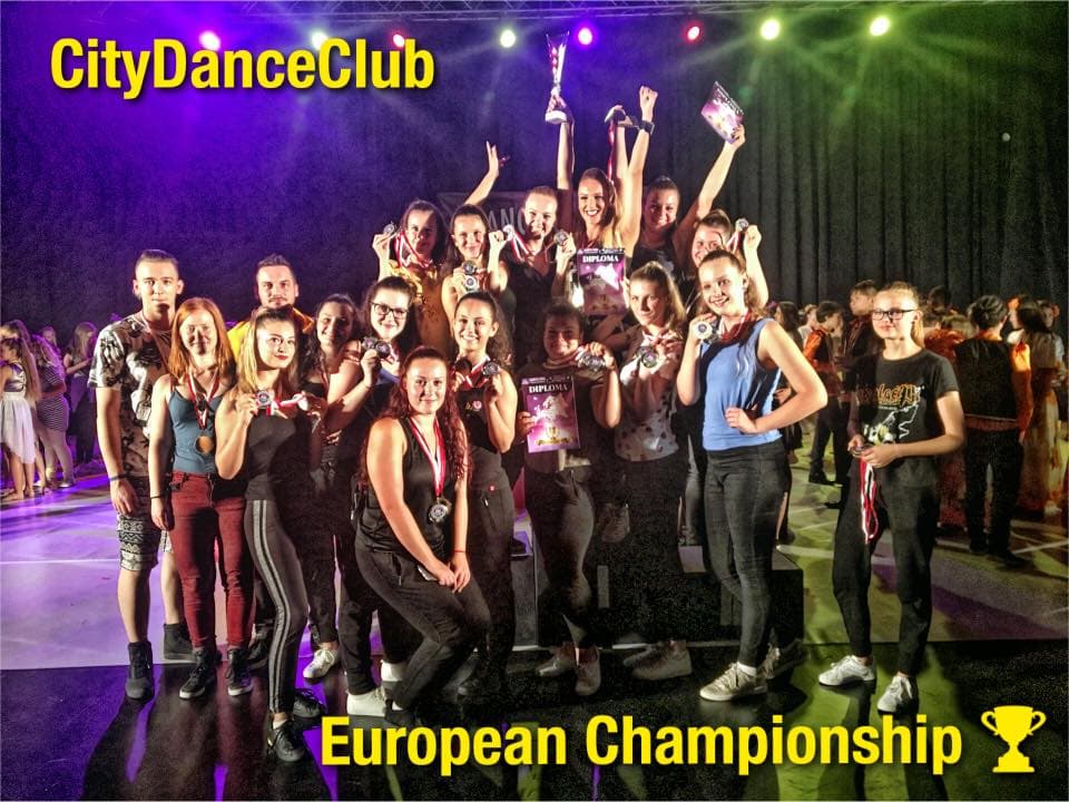 Európa-bajnok a nagymegyeri City Dance Club tánccsoport!