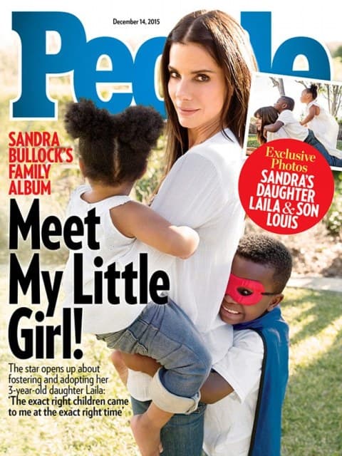 Sandra Bullock titokban fogadta örökbe kislányát
