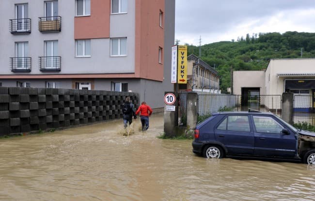 Mérséklődött az árvízhelyzet Kelet-Szlovákiában a hétvégi esőzések után