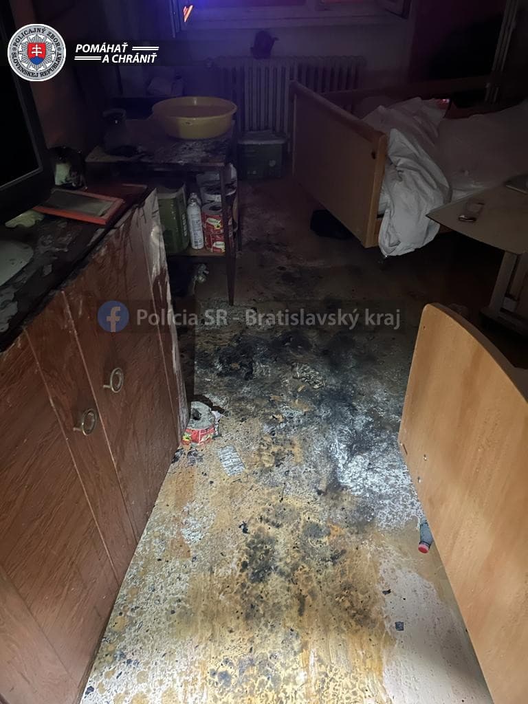Tűz ütött ki egy pozsonyi idősek otthonában
