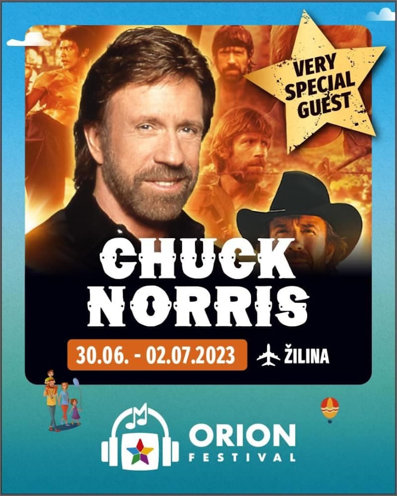 Ennek a fele sem tréfa: Chuck Norris hamarosan Szlovákiába látogat!