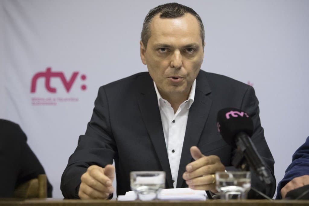 Távozik a szlovák közmédia hírigazgatója, az ideiglenes utódja Lovász Attila