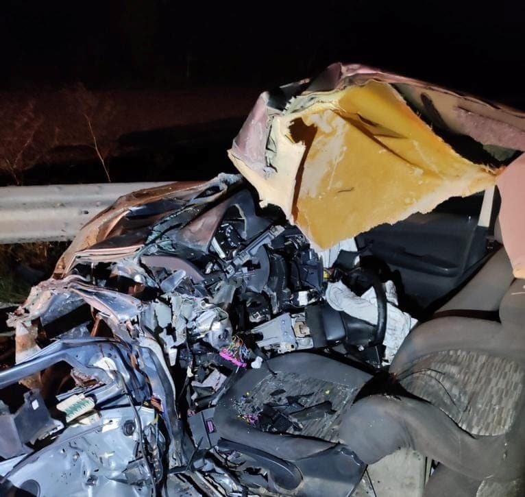 Horrorbaleset Diószegnél: frontálisan ütközött a Fabia a kamionnal, nem élte túl a 47 éves sofőr