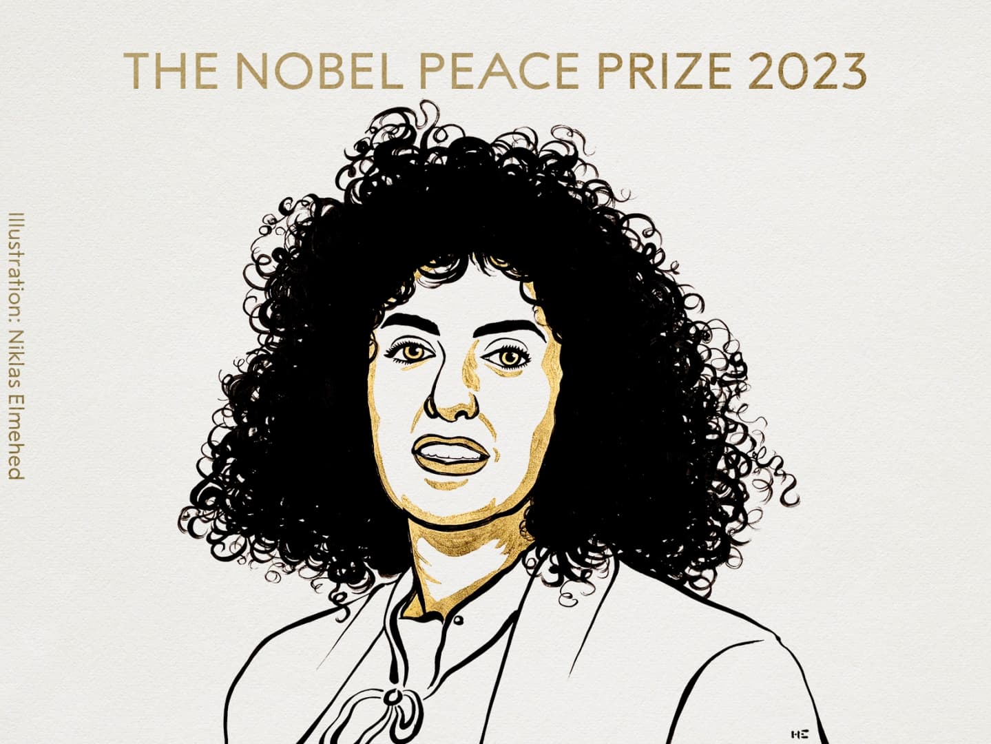 Nargesz Mohammadi iráni aktivista, újságíró kapja idén a Nobel-békedíjat