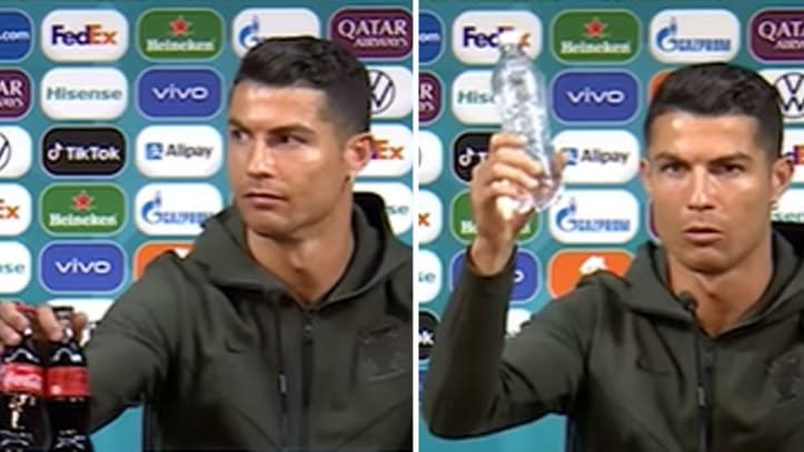 EURO-2020: Cristiano Ronaldo máris parádézott egyet a budapesti sajtótájékoztatón (VIDEÓ)