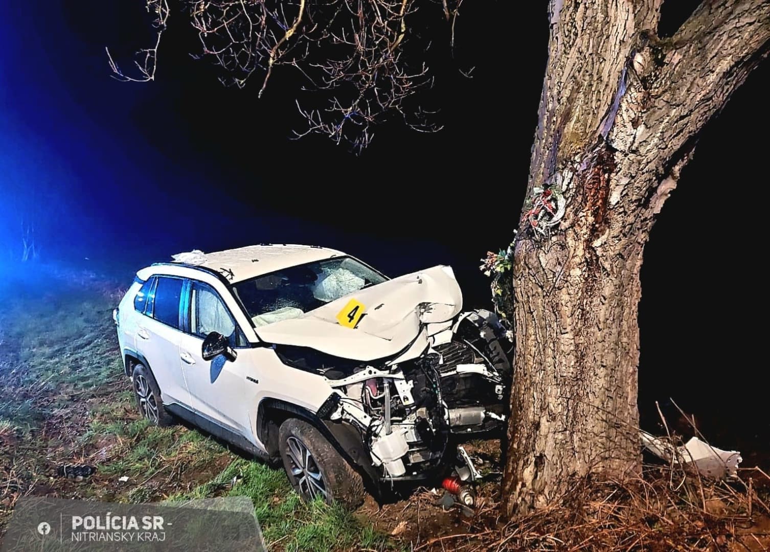 Tragikus baleset: Szörnyethalt a fiatal autós, egy fa volt a végzete