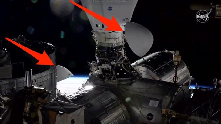 Sikeresen átdokkolt a SpaceX Crew Dragonja a Nemzetközi Űrállomás moduljára
