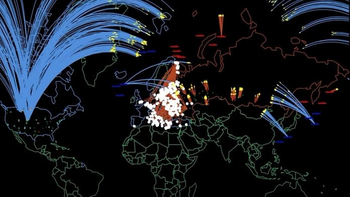 Videón, hogy nézne ki egy atomháború Oroszország és a NATO között!