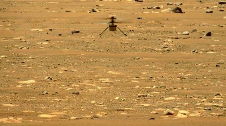 Messzebbre és gyorsabban repült harmadik útján a NASA helikoptere a Marson (VIDEÓ)