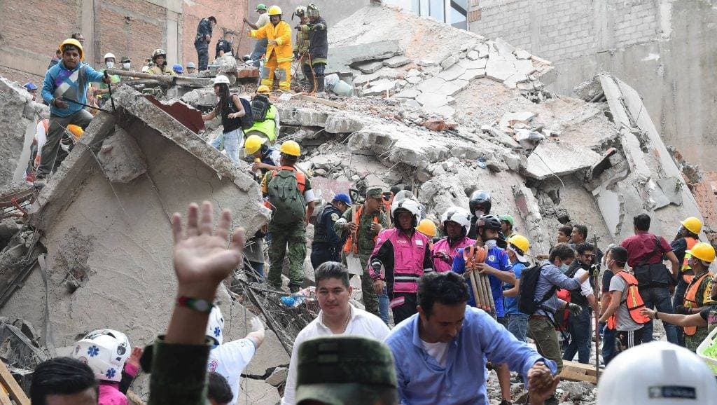Mexikói földrengés: Jelentősen nőtt a halálos áldozatok száma