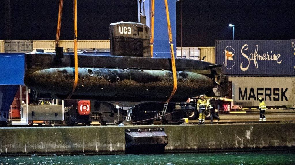 Megsemmisítették a dán horror-tengeralattjárót