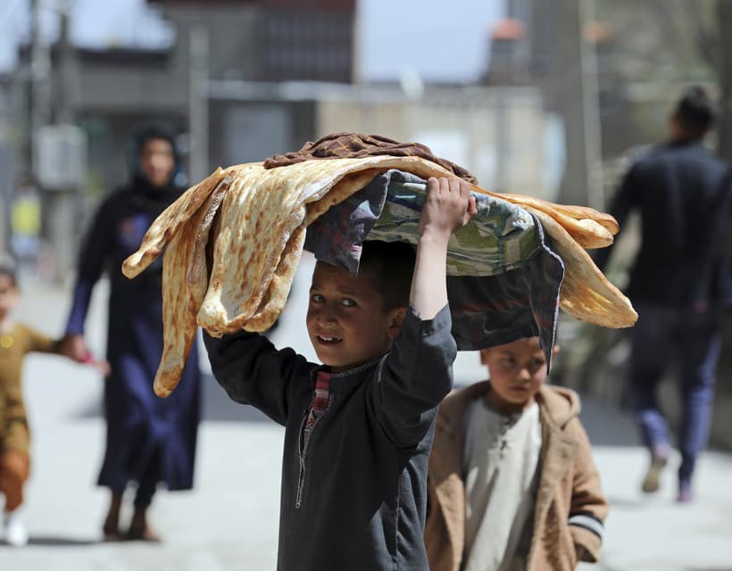 Afganisztánban minden harmadik embert élelmiszerhiány fenyeget