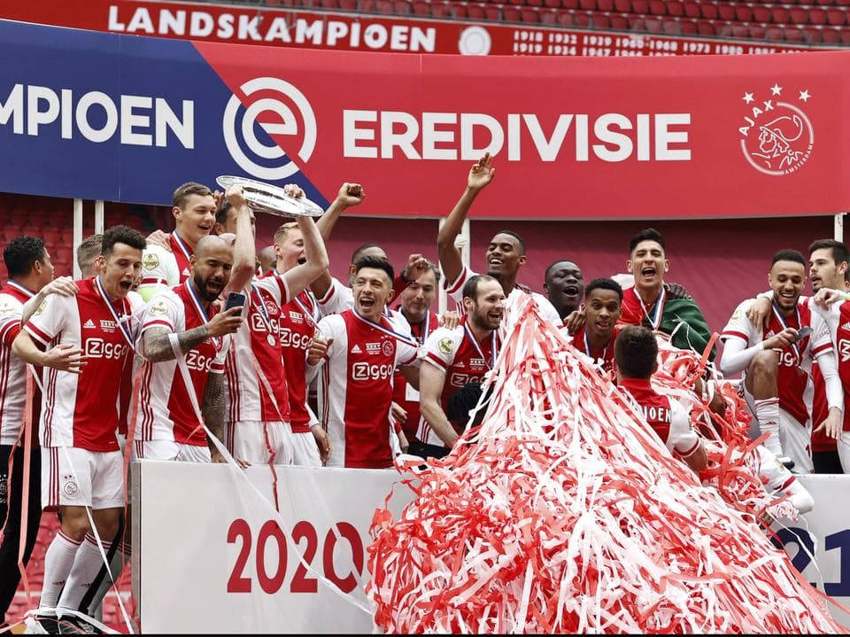 Harmincötödször holland bajnok az Ajax